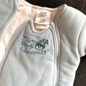 Large (6-9 months) Magic Merlin Sleep suit micro fleece